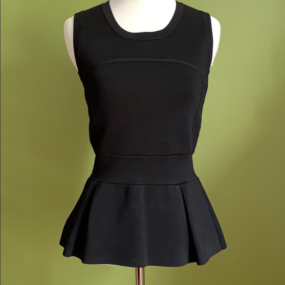 Bimba Y Lola of Spain top XS knit peplum top